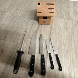 Zwilling 6 Piece Knife Set