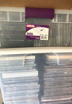About 300 CDs - various artists