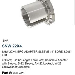 Skf 22x4 Adapter
