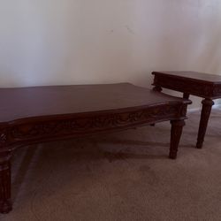 Coffee Table And End Table 