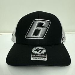 6 47 Trucker Adjustable Snapback Hat