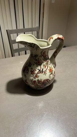 Vintage Ceramic Jug Chinese