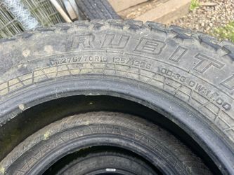 Used Tires LT275/70 0R18