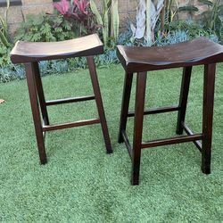 Outlook International Wooden Chairs Sitting Stools Kitchen Bar Outdoor Indoor