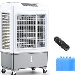 ❄️❄️Portable Air Conditioner, 3 in 1 Evaporative Swamp Cooler with Remote, Hoseless Ventless Fan❄️❄️

