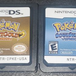 Pokemon SoulSilver And HeartGold Nintendo DS Game Cartridge Video Game