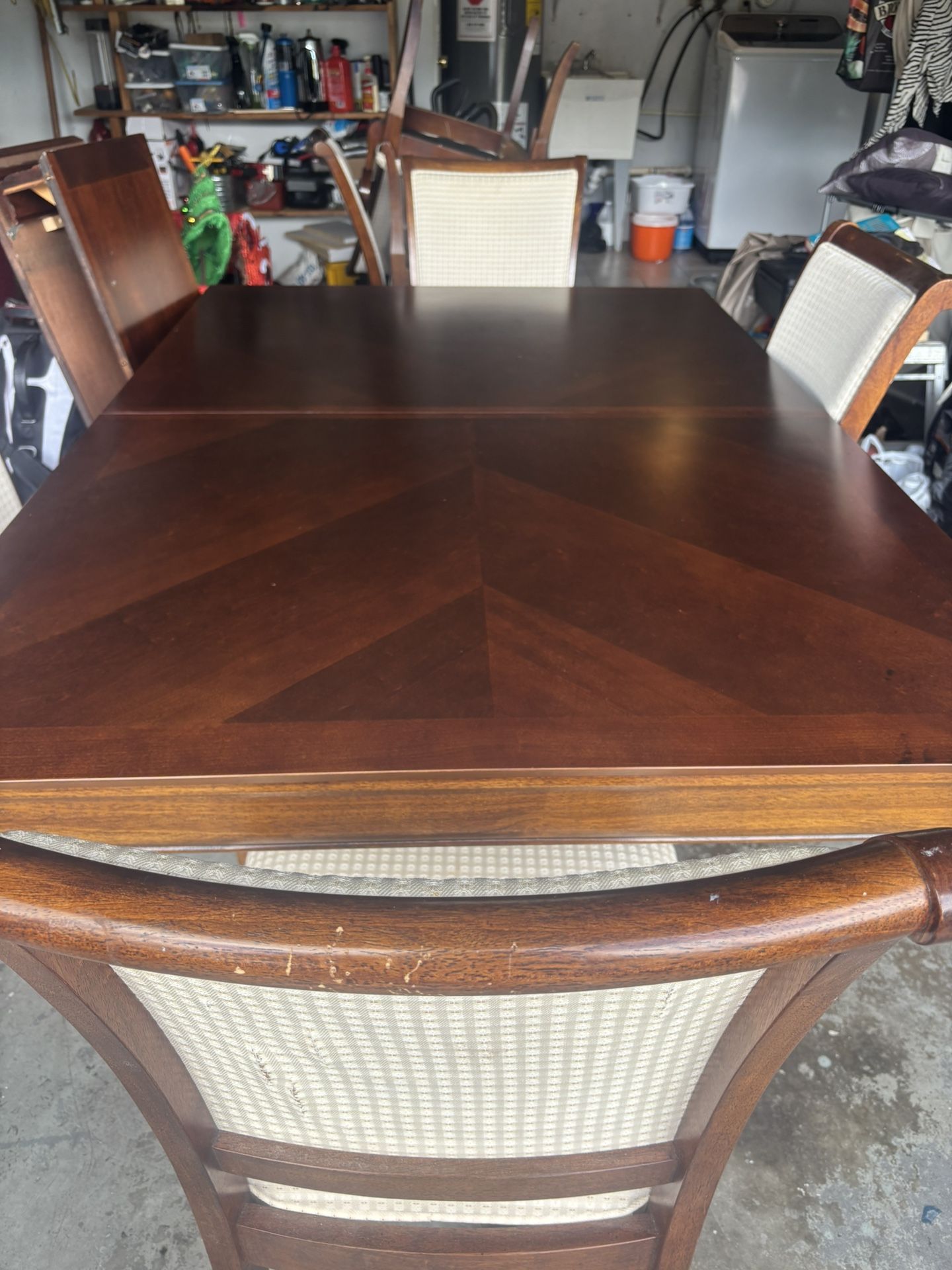 Wood Dining Room Set For 6