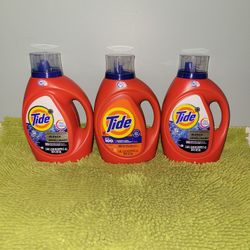 3 Tide 84oz (2 Safe On Color/1 Common Stain)