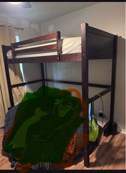 Bunk bed / loft bed with ladder