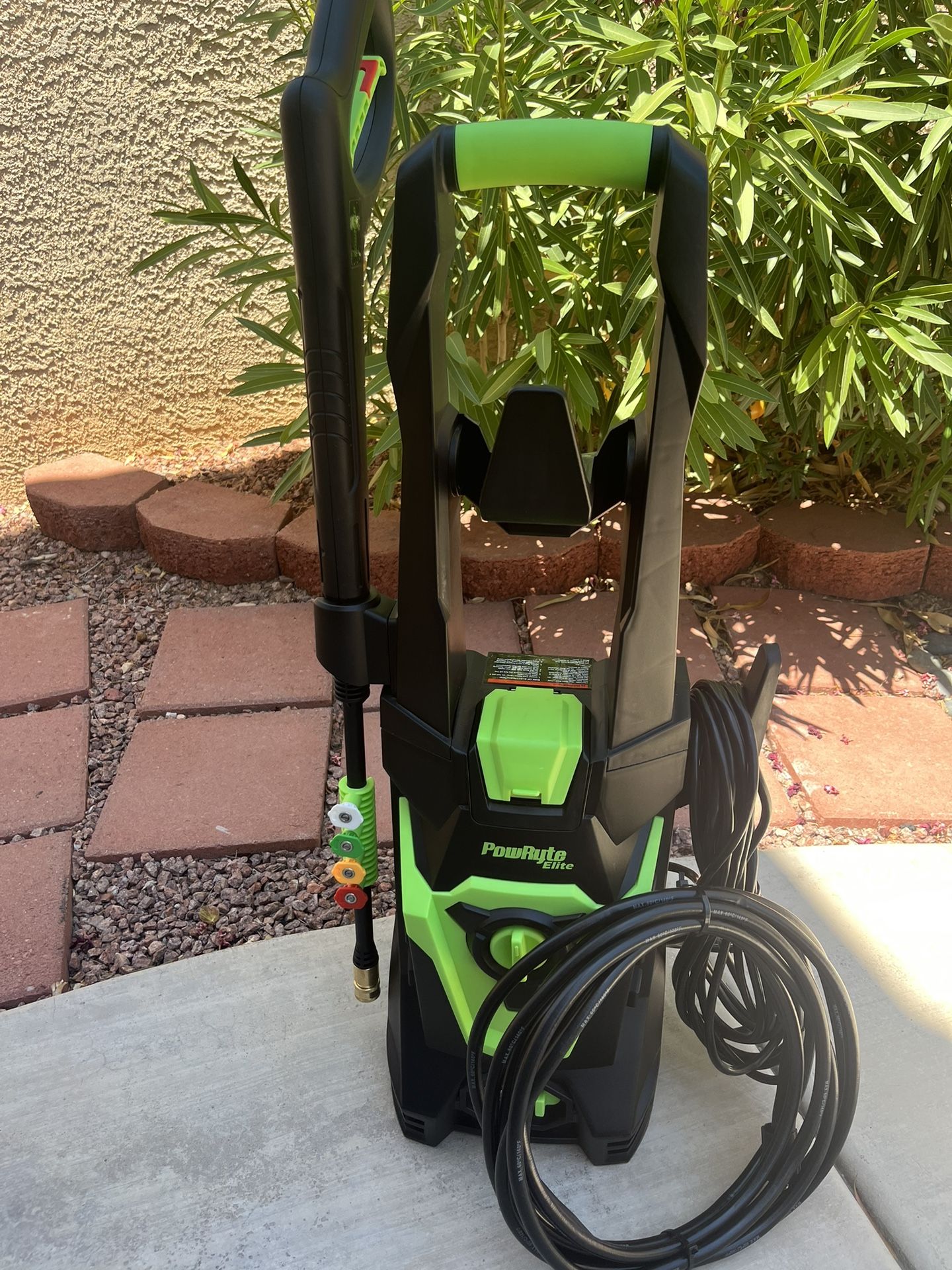 PowRyte Electric Pressure Washer 4000 PSI 2.6 GPM, Foam Cannon, 4 Different Pressure Tips