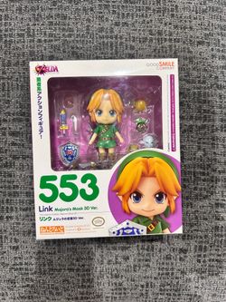 Good Smile Nendoroid 553 Link Majora’s Mask 3D Action Figure — Complete with Box