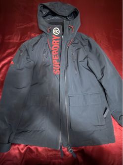 Superdry heavy blue jacket