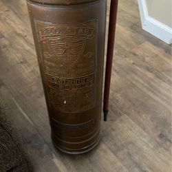 Old Fire Extinguisher
