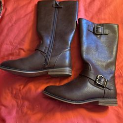 Kids Cat & Jack Boots, Size 2