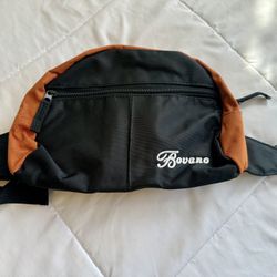 Orange/Black Shoulder Bag Fannypack
