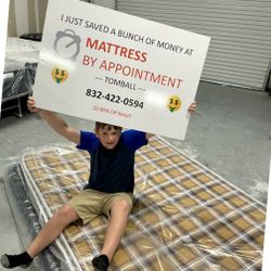 Mattresses / box springs / all sizes / all new / $25 takes it home