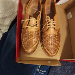 leather shoe