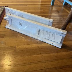 Unopened Ikea MOSSLANDA shelves 