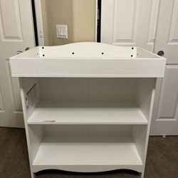Baby Changing Table & Bookshelf 