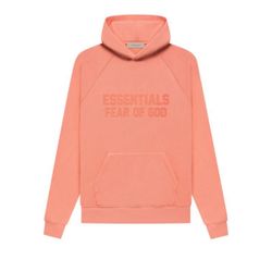 pink essential hoodie