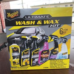 Meguiar’s Car Wash And Wax Complete Kit
