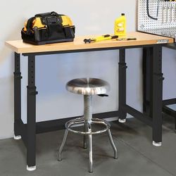  Height Adjustable Workbench With Wheels 