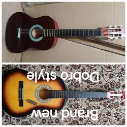 $160 For 2 Brand New Dobro Style Lap Steel Guitars, Perfect For Learning On 