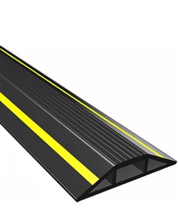 Cord Cover for Wires, 10 Ft, floor cord cover, Heavy Duty PVC 3-Channel Floor Cable Cover, Extension Cord Cover & Cable Protector