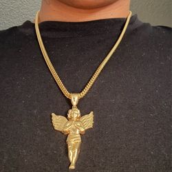 10k Real Gold Franco chain