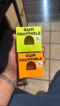 Gum droppable squishy