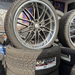WHEELS US MAGS 22” STAGGERED OBS C10 