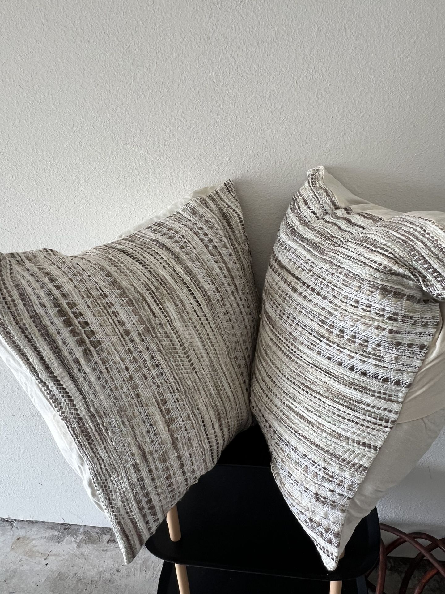 White Couch Pillows