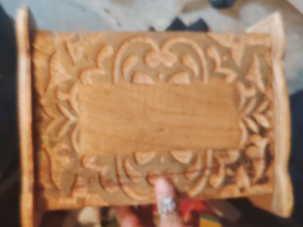 Cute Wooden Jewelry Box