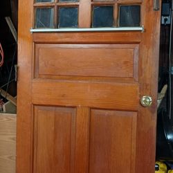 36-in Wood Door Classic Good Shape