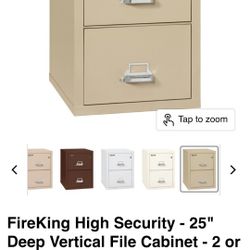 Fire King Fire File Cabinet
