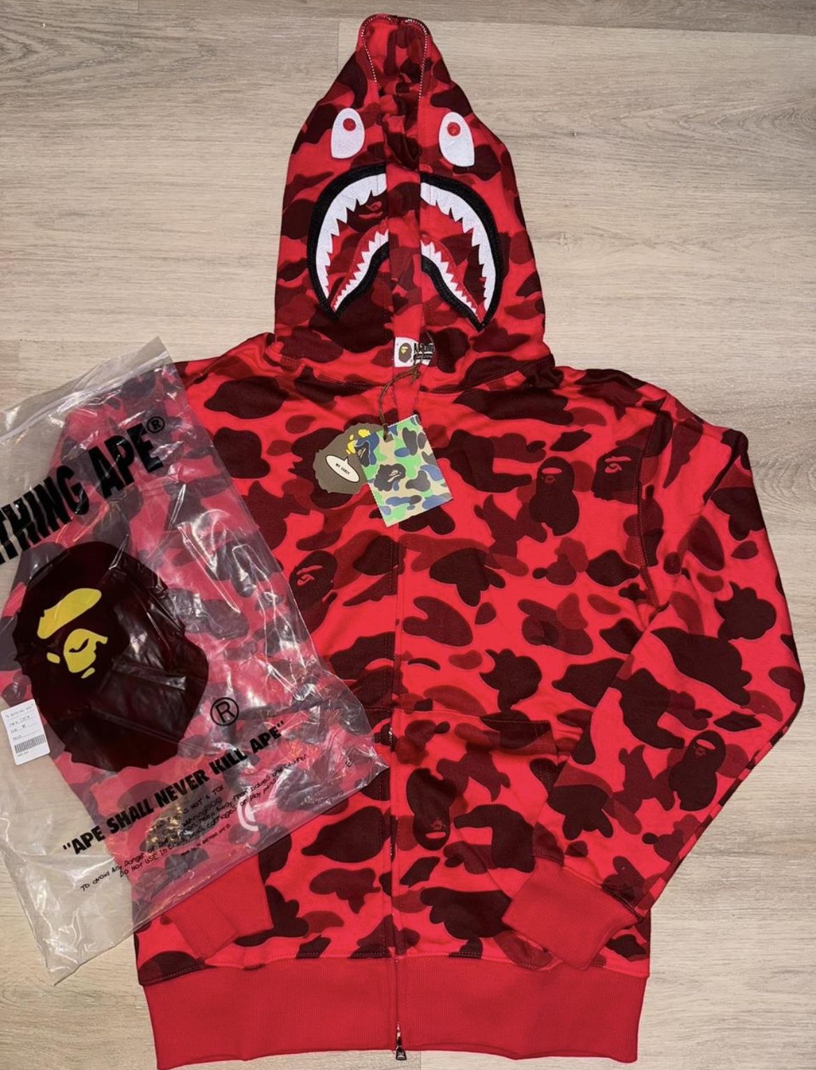 Red Bape Hoodie