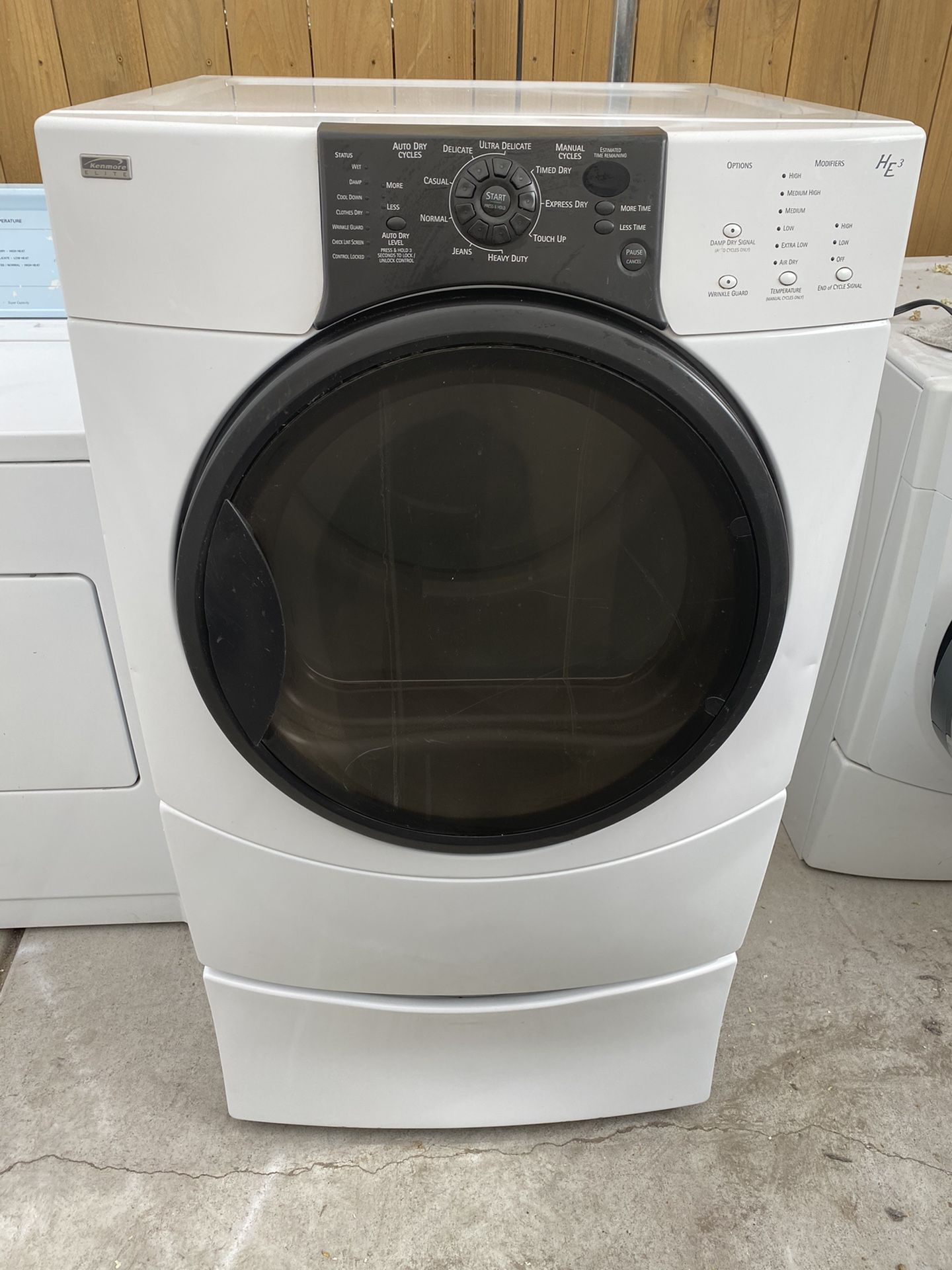 Kenmore Elite HE3 (Gas Dryer) 7.0 Cu. Ft. Capacity