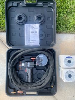 Selling for friend a Tweco spool gun with 6 spools of wire , in new condition, please see all pictures asking only $550 for all
