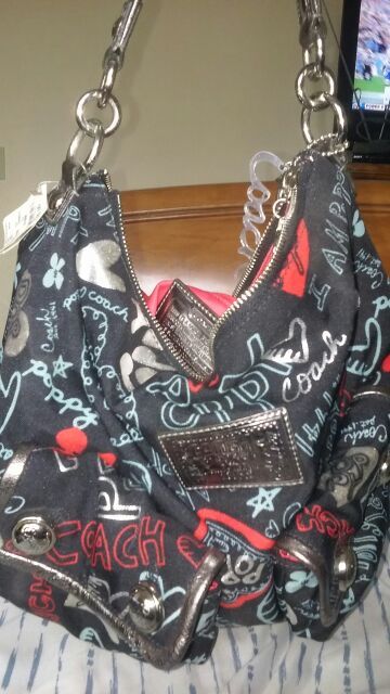 Real coach bag hobo tags still attached