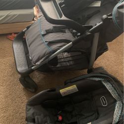 Clover Stroller Car seat And Base 