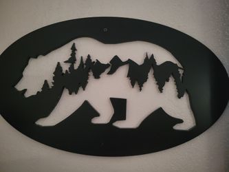 Custom wall art aluminum thick