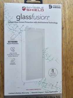 ZAGG Invisible Shield GlassFusion+ For Samsung Galaxy Note20 Ultra 5G