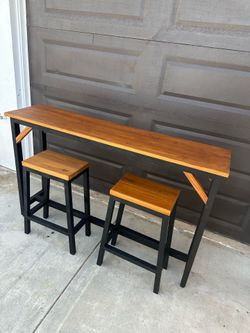 Bar table set