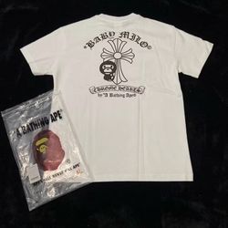 BAPE x Chrome Hearts T-shirt