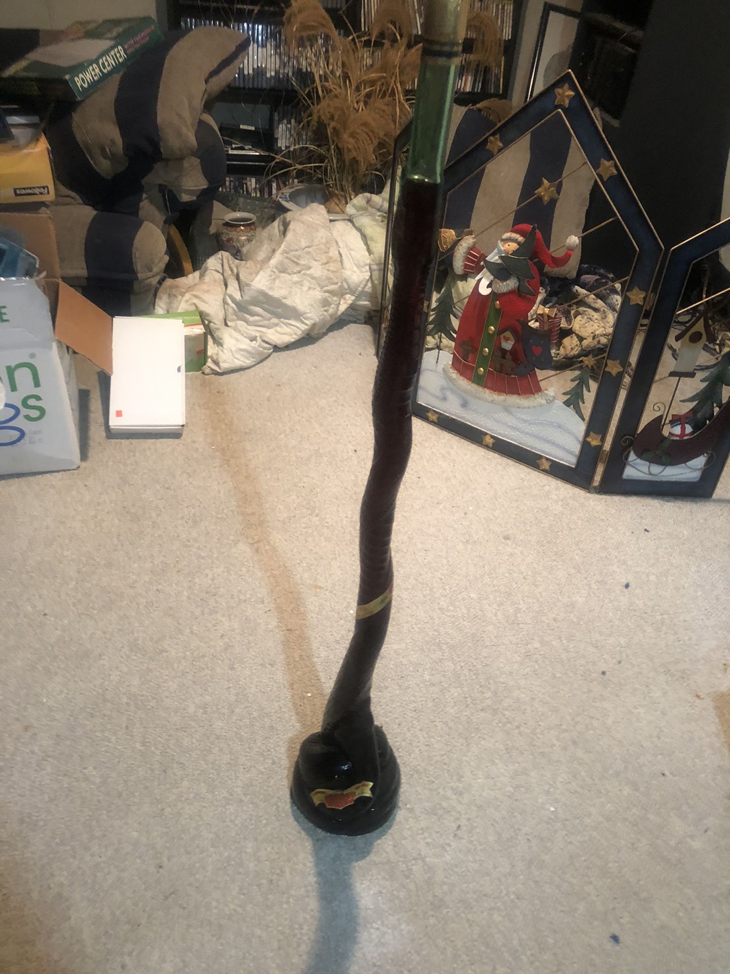 Antique Wine Bottle From Italy 3ft 7inches Tall
