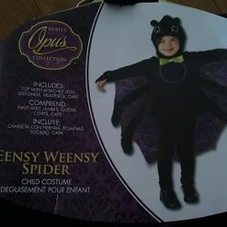 Rubie's Eensy Weensy Spider costume gentle used