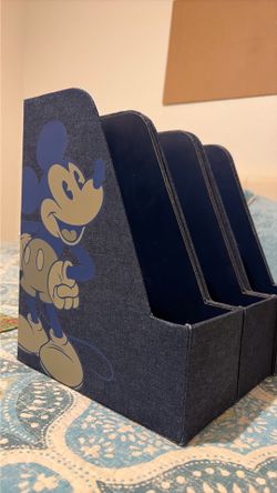 Three Mickey Mouse Disney Magazine Holders