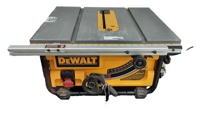Dewalt Dwe7480 Yellow Corded Table Saw