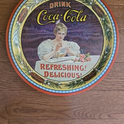 Vintage Coca-Cola 75th Anniversary Tin Tray 1976 Norfolk, VA