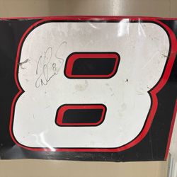 John Hunter Nemechek NASCAR Truck Door Metal